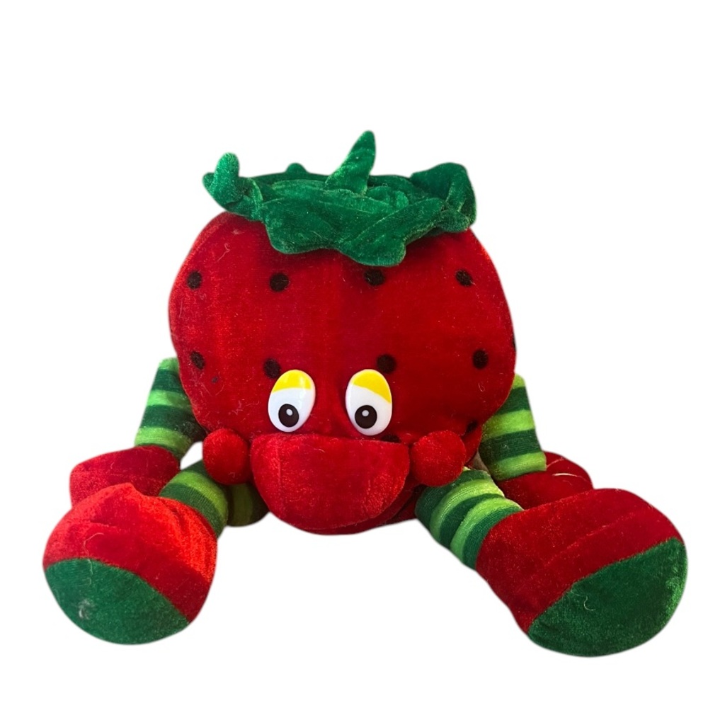 Strawberry Plush Stuffed Toy 8" Inc